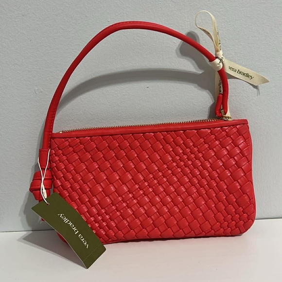 Vera Bradley Red Woven Clutch - Picture 2 of 5
